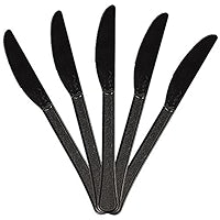 Cuchillos Negros 24pcs