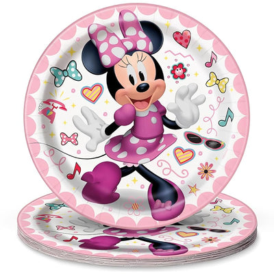 Minnie Mouse Plates 7"