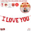 I Love You Banner Foil Balloons