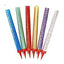 Party Candles Multicolor 6pcs