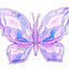 Mariposa Tornasol/Iridescence Foil Balloon (x1u)