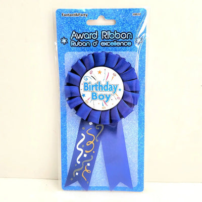 Award Birthday Boy Ribbon