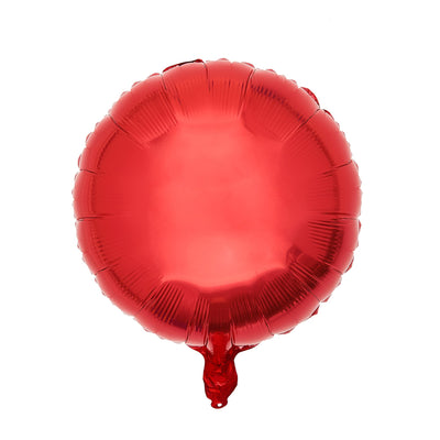 Circle Red Foil Balloon 16"