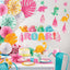 Girl Dino Party Banner 1 pcs