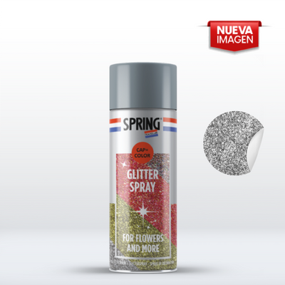 Spring Pro Florist Glitter Silver 300ml