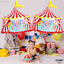 Circus Tent Happy Birthday Foil Balloon 28"