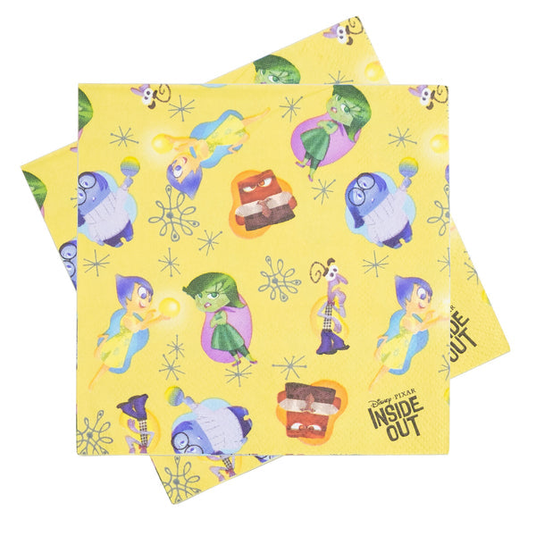 Inside Out Beverage Napkins (x16u)