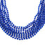 Blue Beads Necklaces 12pcs