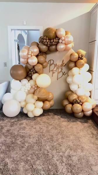 Kalisan Balloons 18" Hazelnut 3pcs