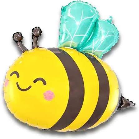 Abeja (Bee) Foil Balloon 1pcs