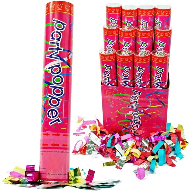 Party Popper Assorted Color Small 30cm (12")