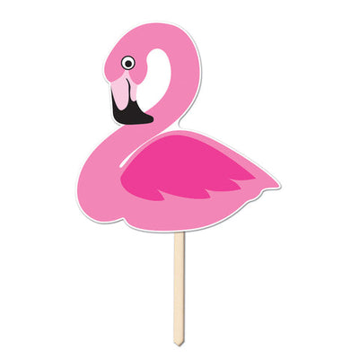 Flamingo Yard Sign 15”x16”