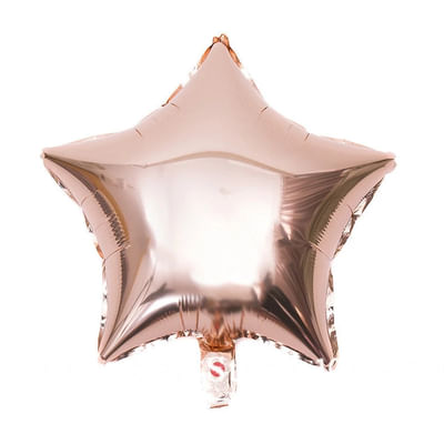 Star Rose Gold Foil Balloon 16"