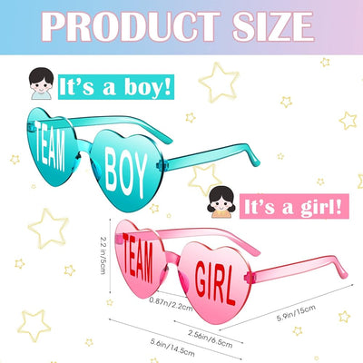 Team Boy or Girl Glasses 8pcs