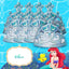 The Little Mermaid Party Hats 8pcs