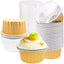 Bowl Round Foil Con Tapas 50pcs