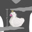 Sweet Swan Mini Piñata Decorative