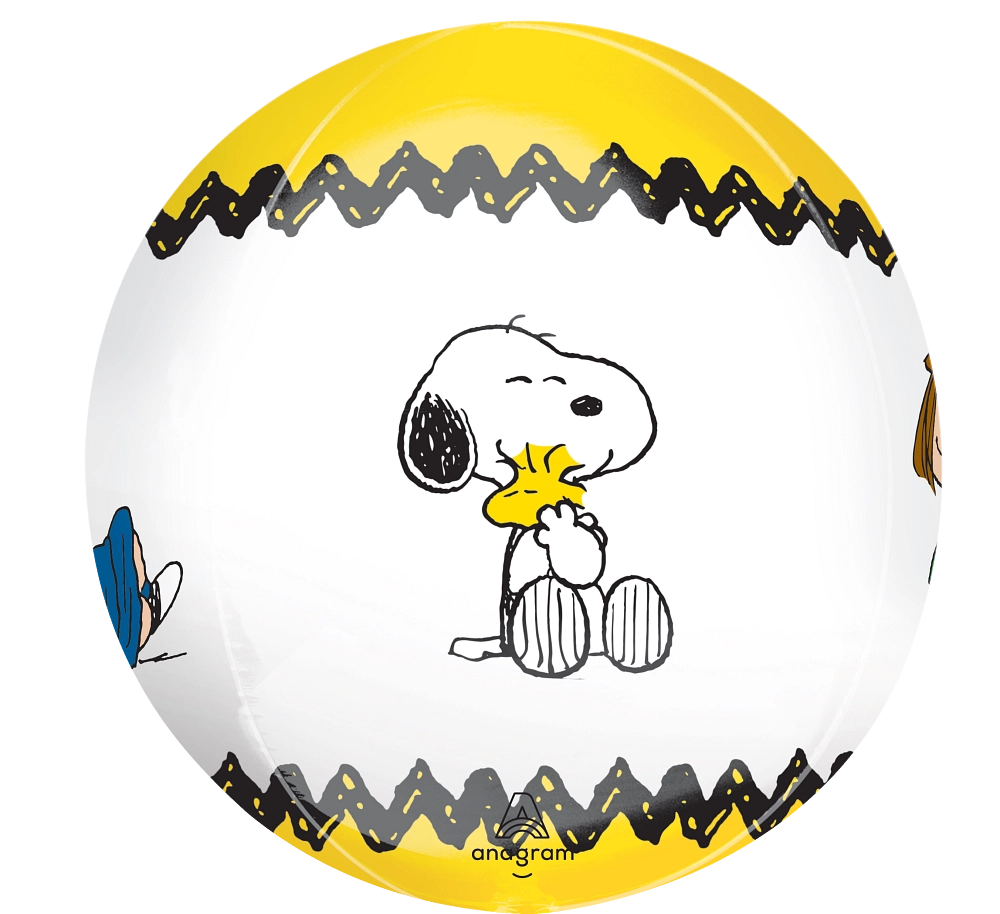 Snoopy Peanunts Orbz Foil Balloon 16"