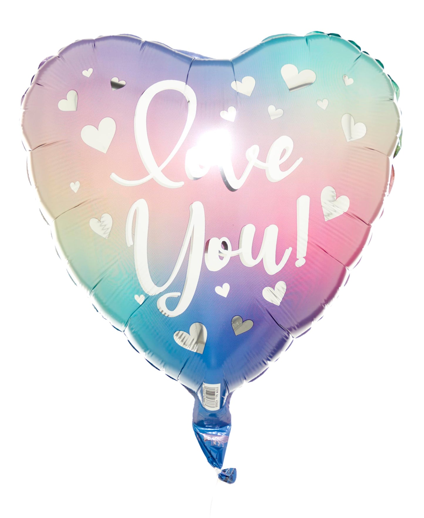 Love You Heart Foil Balloon 18"