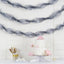 Party Pull Garland 3 rolls/bag 9.5 ft - Silver
