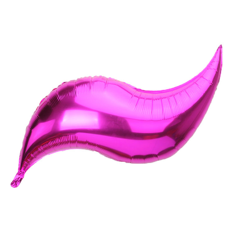Mermaid curve foil Balloon 28"