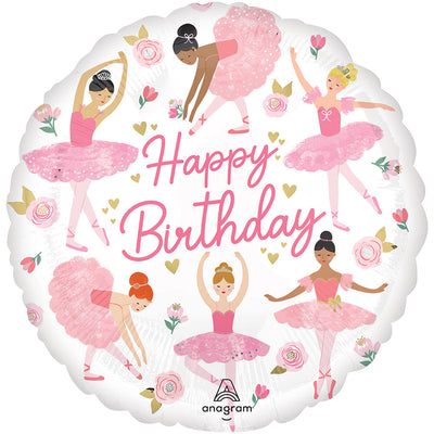 Ballerina Girl Balloon Foil 18"