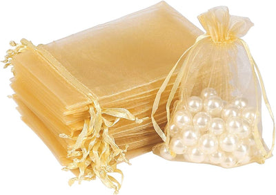Organza Oro 4"x5 10pcs