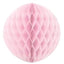 Honeycomb Ball Pink (x1u) 8in