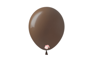 Latex Balloon 12" Coffee (x25u)