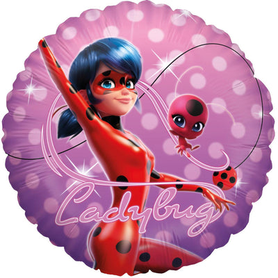 Miraculous Pink Foil Balloons 18"
