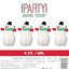 Snowman Honeycomb  Decorative 4pcs 6"