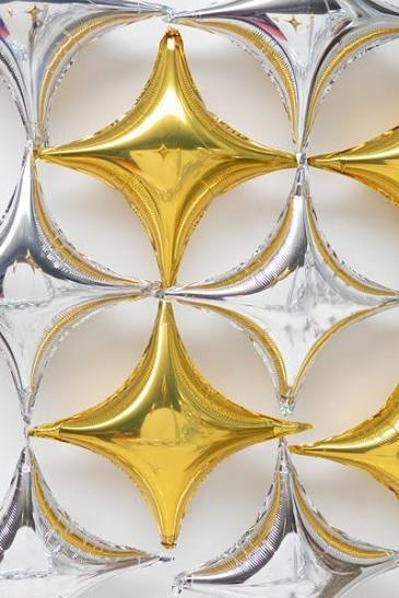 Mini Estrella Gemar 4 Puntas Foil Balloons 16"