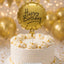 Birthday Candle Circle Gold/Silver 1pcs