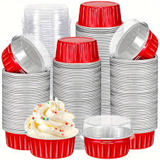 Bowl Round Foil Con Tapas 50pcs
