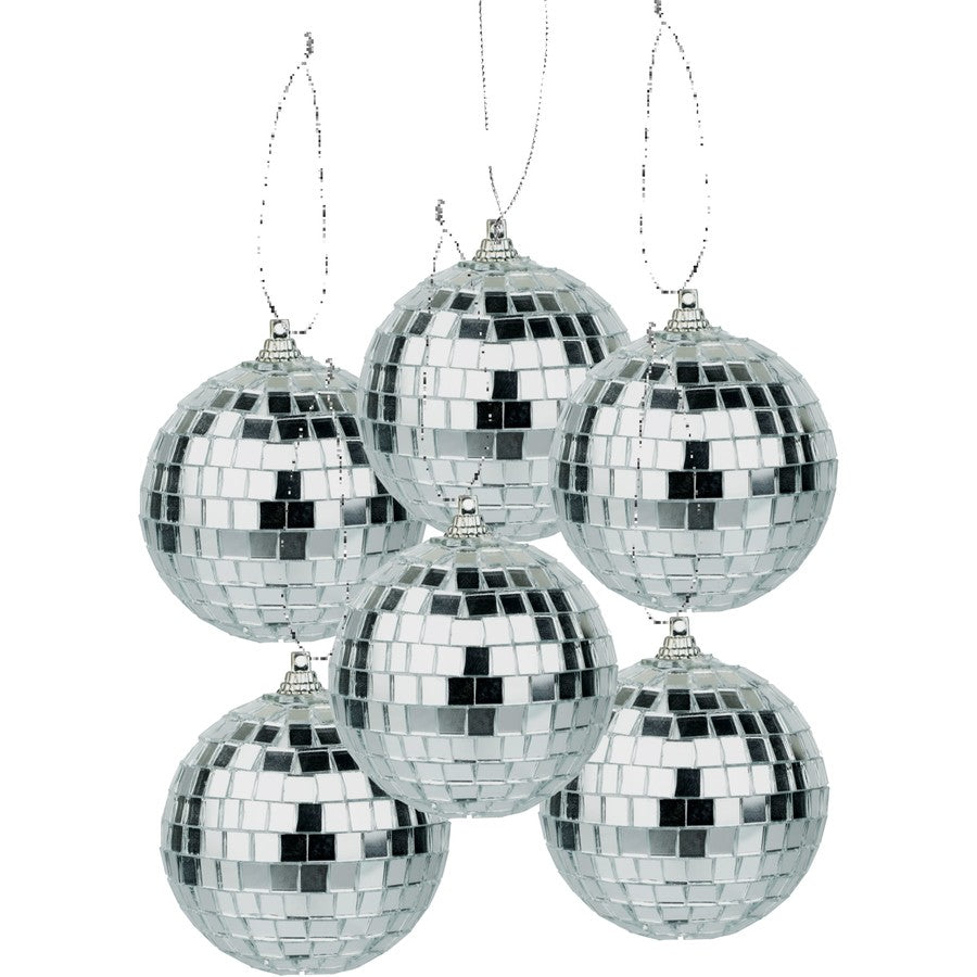 Mini Disco Balls 1.6" (x6u)