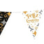 Banderin Metalizado Feliz Cumpleaños Gold/Black (Sempertex)