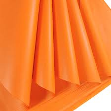 Tissue Paper Naranja 10pcs