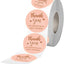 Thank You Sticker Rollo (500 unidades) - Todos los Modelos