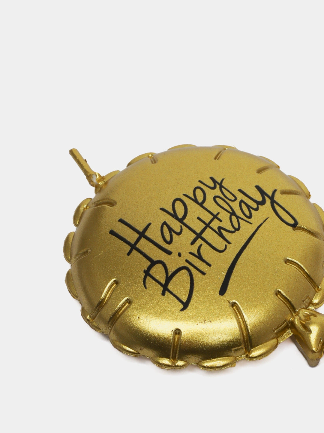 Birthday Candle Circle Gold/Silver 1pcs