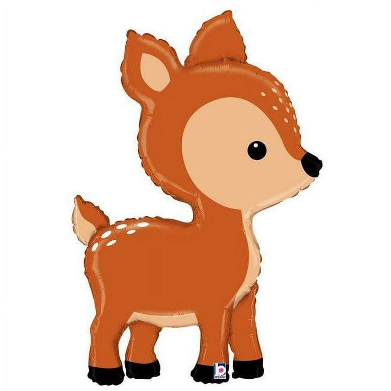 Woodland Deer Foil Balloon 39"