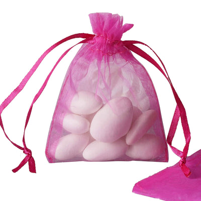 Organza Fuschia 3"x4" 12pcs
