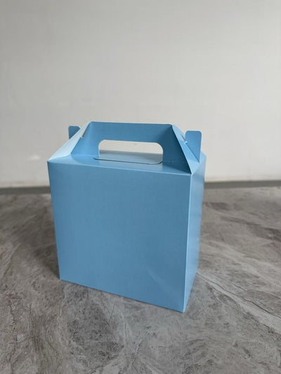 Cake Box Baby Blue 12pcs
