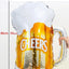Mug Cheers Foil Balloon 34" 1pcs