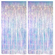 Foil Curtain Iridescent