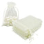 Organza Ivory 5"x7" 6pcs