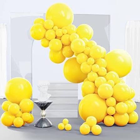Kalisan Balloons 18" Yellow (x3u)