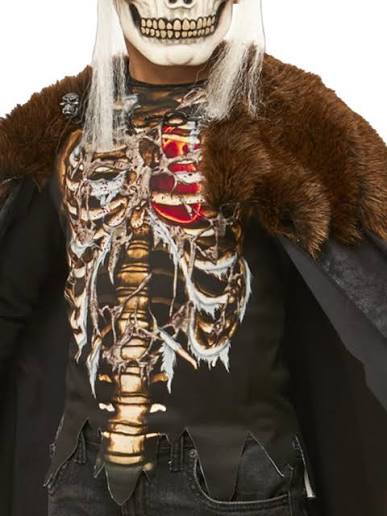 Dead Skeleton King Kids Boy Costume