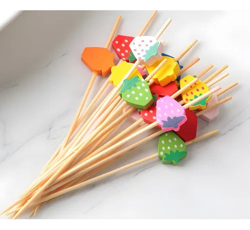 Bamboo Sticks (Variedad de diseños)12pcs