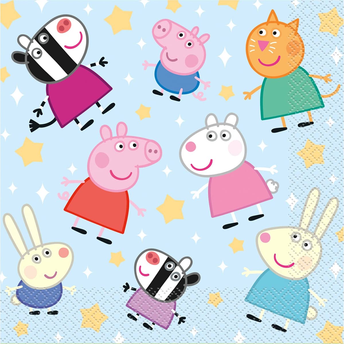 Peppa Pig Napkins 16pcs