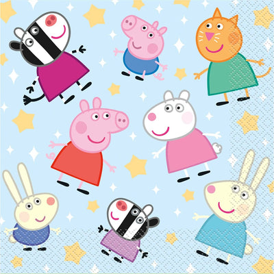 Peppa Pig Napkins 16pcs